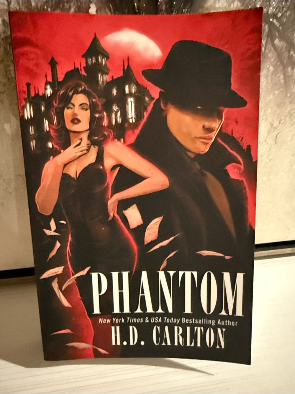 Phantom by HD Carlton paperback